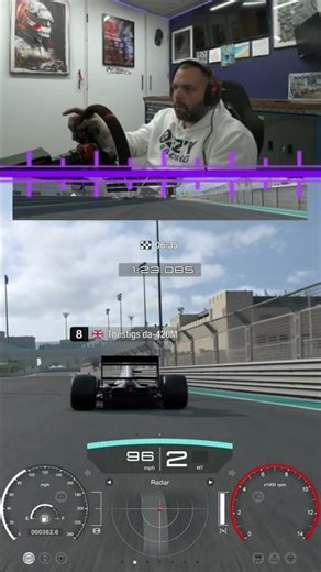 Almost crashed chasing The Stig! 😱