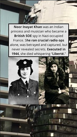Noor Inayat Khan 👑 The Princess Spy Who Fought Nazis