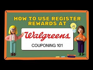 How To Use Register Rewards At Walgreens 😊