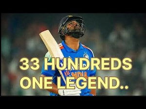 Rohit Sharma’s All 33 ODI Centuries 💥 | From First 100 to Legendary Records #rohitsharma #cricket