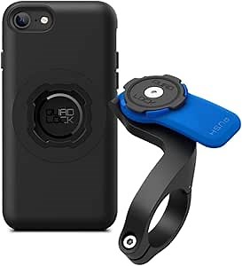 Quad Lock Out Front Bike Phone Holder Kit with MAG Phone Case for iPhone SE (3rd/2nd Gen)