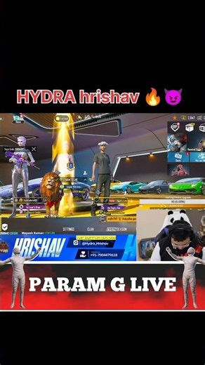 hydra hrishav in lobby 😱😱 @HYDRAHRISHAV #bgmi #bgmishorts #shorts