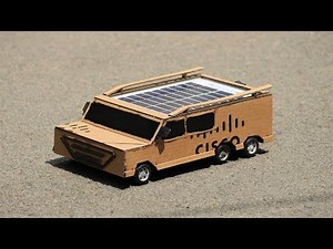 How to make a Car - Cardboard Solar Car