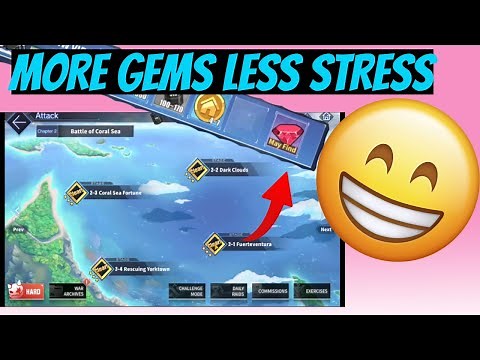 How to farm for FREE GEMS/CUBES - Azure Lane