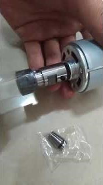 Attaching the ER11 collet to a spindle motor