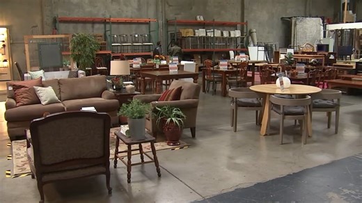 Habitat for Humanity ReStore Oakland hosts 'Free Furniture Friday' with thousands of donated goods up for grabs