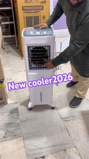 Best mini cooler for home😜🫵🏻 Latest tower cooler 2026• Ice cube air cooler review• Portable coole