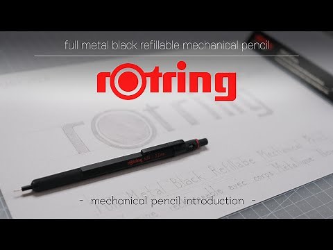 Rotring 600 - One of the most FAMOUS Mechanical Pencil