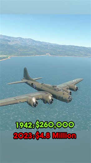 How Much Did US WW2 Bombers Cost To Produce? #ww2 #usa #history #fact #learning