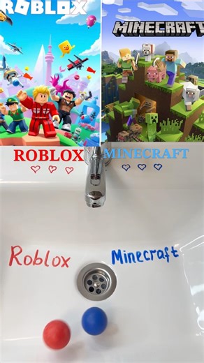 Minecraft vs Roblox..Who Wins? 😱🔥