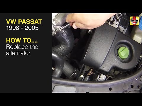 How to Replace the alternator on the Volkswagen Passat 1998 to 2005