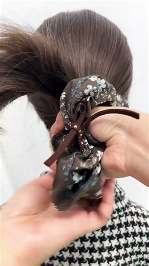 Smooth & Sleek Low Bun Hairstyle Hack