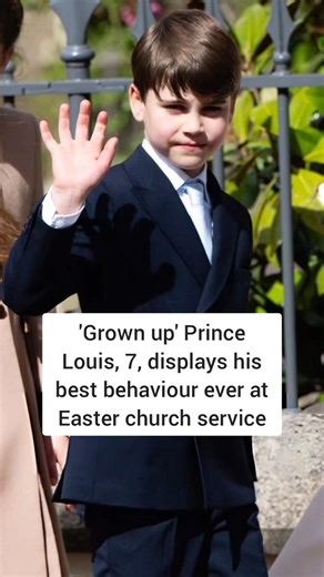 #PrinceLouis is all grown up in his latest appearance #shorts