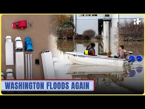 Washington Under Water Again: Second wave of flooding triggers rescues, evacuations