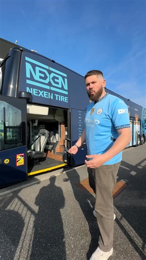 3.8M views · 77K reactions | What’s Inside Man City’s Team Bus?  | Manchester City | Facebook