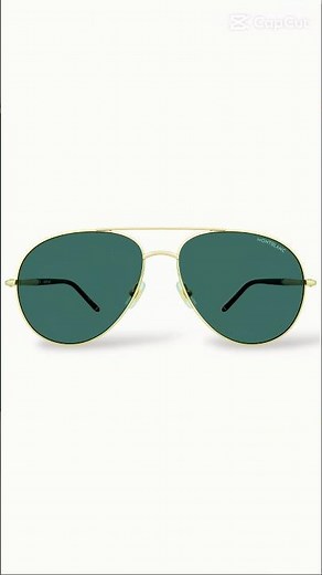 Montblanc MB0068s Aviator Sunglasses for men.