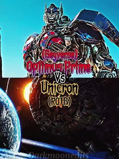 Optimus Prime vs Unicron: The Ultimate Showdown