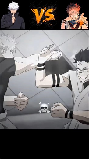 Gojo VS Sukuna ☠️ #animeflix #jujutsukaisen
