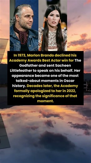 Marlon Brando Refused the Oscar — and Sent Sacheen Littlefeather Instead