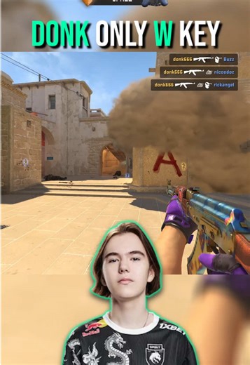 Donk Dominates with Counter-Strike Ace Gameplay