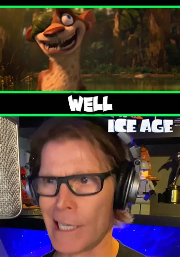 Everyone says I sound like Buck from Ice Age… Are they right? #voice #actor #animation