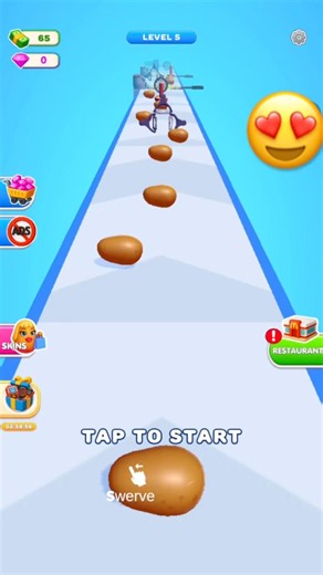 Potato rush level 5 gameplay #potatorush #potato #food #games #gaming #gameplay #viralvideo