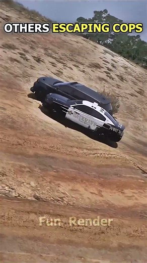 Escaping the Cops Like in a Movie 🎬🚓#copchase #action #shorts #cinematic #editedvideo #thrill