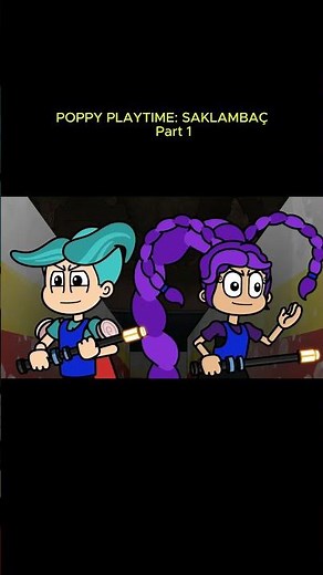 POPPY PLAYTIME: HIDE AND SEEK..Poppy Playtime Chapter 5 (Turkish Dub Animation)