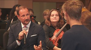 A Norwegian royal visited St. Olaf College to mark a special anniversary