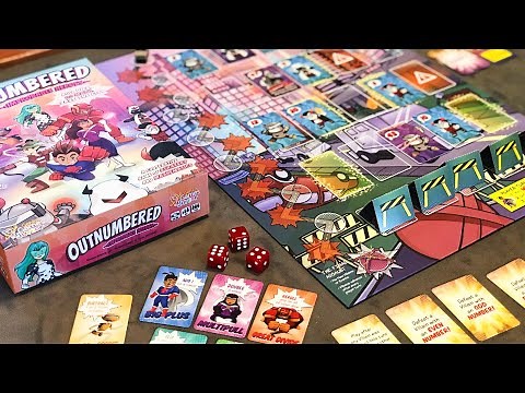 Outnumbered: Improbable Heros | Preview and Game Rules | A Cooperative Superhero Math Game!