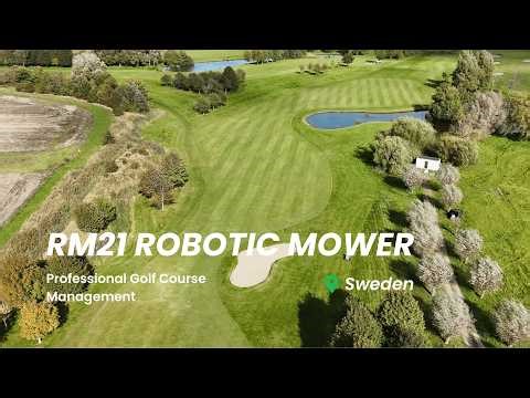RM21 Robotic Mower | Smarter Robotic Mowing for Golf Course Turfcare in Sweden