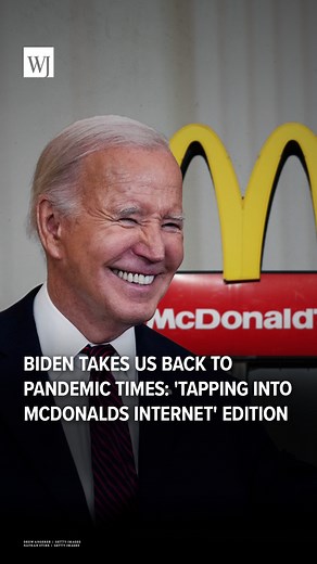 8.4K views · 46 reactions | Biden might be onto something here... with the way inflation rates are looking, getting tapped into "McDonald Internet" might not be the worst idea he's had. 藍 | Conservative Tribune by WJ | Facebook