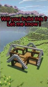 Perfect Survival Easy Starter House Tutorial ✨🏠 #minecraft #shorts #viral