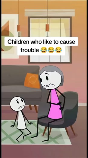 Oops_too ns on Instagram: "Children who like to cause trouble 😂😂 #2danimation #funnyanimation #anime"