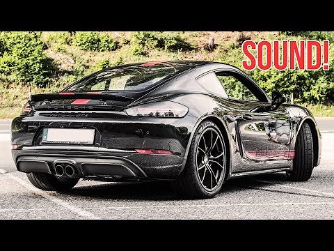 Porsche 718 Cayman GTS: Exhaust Sound, Drive, Acceleration, Pops and Bangs, Revs