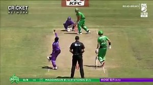 The big-biceped and even bigger-hitting Marcus Stoinis muscled his way through 20 overs in a 54-ball knock that yielded seven fours and four meaty sixes | cricket.com.au