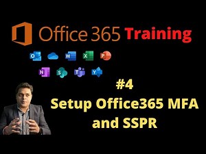Setting up Office365 MFA and SSPR step by step guide | Office365 Training and Certification