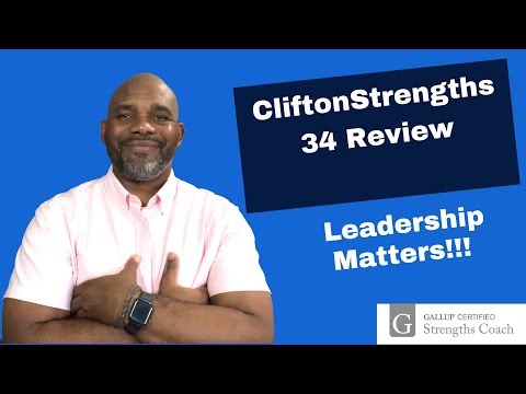 Build Your Leadership With A Clifton Strengths 34 Review