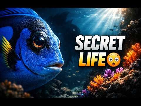 The Hidden Life of Blue Tang Fish 🐠 (Not What You Think!)