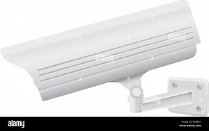 CCTV security camera. Side view. White surveillance system Stock Vector Image & Art - Alamy