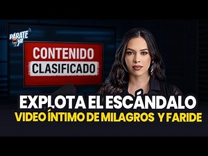 Video íntimo de Milagros Germán y Faride Raful: Ingrid Jorge lanza amenaza