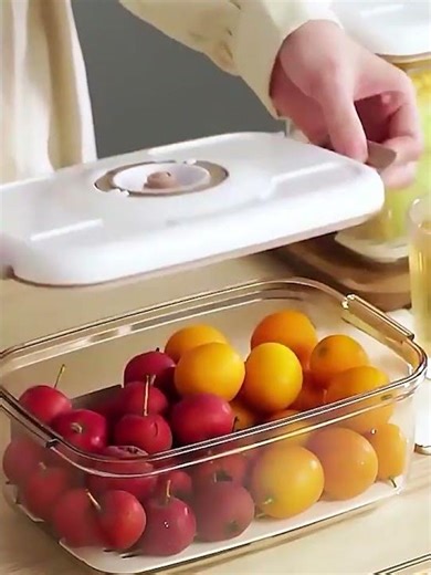 Food Vacuum Storage Box | Smart Kitchen Organization with Airtight Containers 🧊✨