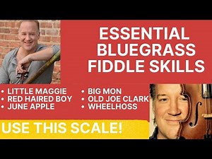 Use this Scale over Fiddle Tunes or Bluegrass Standards