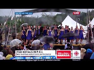 Highland Storm Performs for the Royal Couple - visit STEPHANIECADMAN.COM
