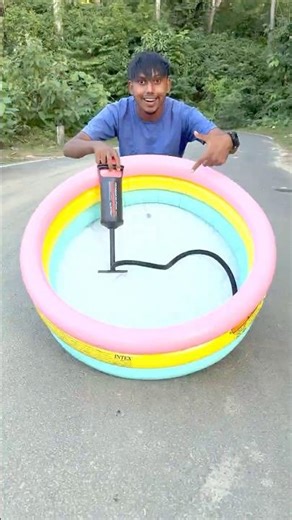 Air Swimming Pool Unboxing 😂💨🔥