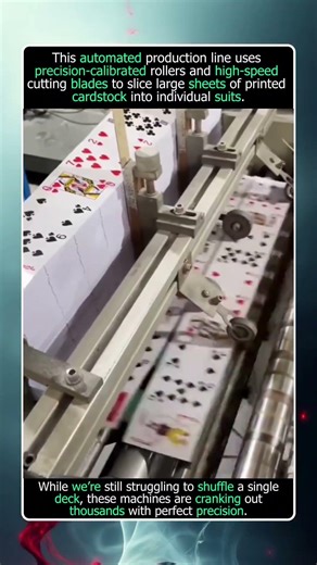 How Playing Cards Are Cut So Perfectly