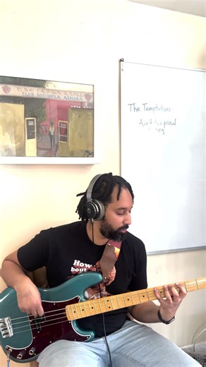 Temptations|Ain’t too proud to beg|Bass cover