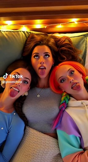 @Hush Milks @Libertine Kiss Three besties. One bed. Zero innocent intentions. The finale is pending. 😇🫣 #SleepoverEnergy #BestieBehavior #MischiefMode #FinalePending #NoThoughtsJustVibes