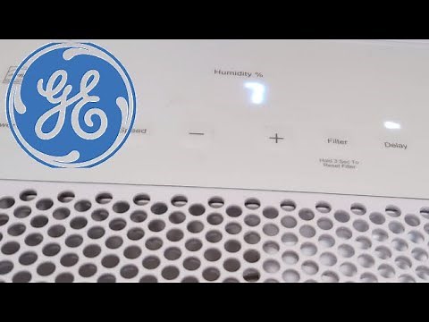 How to Use GE Dehumidifier DELAY Timer Button Function (Set When to Turn On or Off)