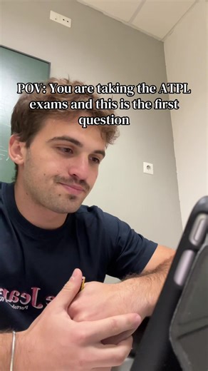 Aviation Humor: The First ATPL Exam Question